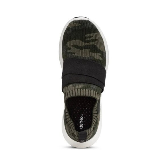 AETREX Women's Camo Arch Support Sneakers Size 8.5 NEW NWOB - Picture 3 of 7